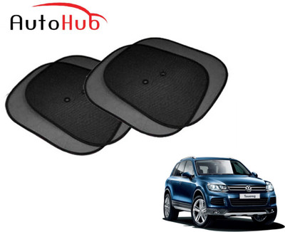 Auto Hub Side Window Sun Shade For Volkswagen Touareg(Black)