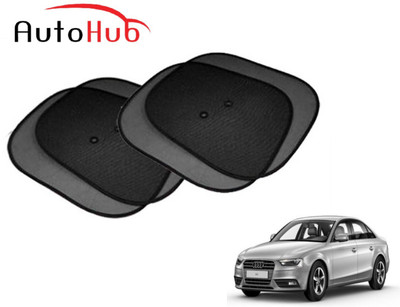 Auto Hub Side Window Sun Shade For Audi A4(Black)