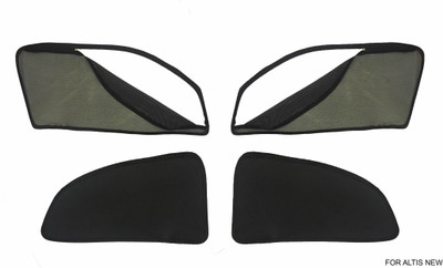 

MAGNET Side Window Sun Shade For Toyota Corolla Altis(Black)