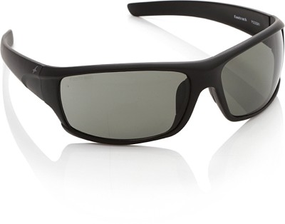 13% OFF on Fastrack Wrap-around Sunglasses(For Men, Green) on Flipkart