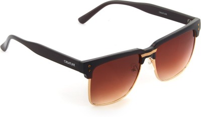 CREATURE Wayfarer Sunglasses(For Boys & Girls, Brown)