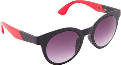 66% OFF on Black Round Sunglasses(Violet) 66% OFF on Black Round Sunglasses(Violet)