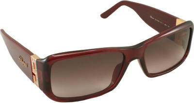 

Chopard Rectangular Sunglasses(Brown)