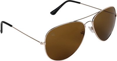 

Opticalskart Aviator Sunglasses(Brown