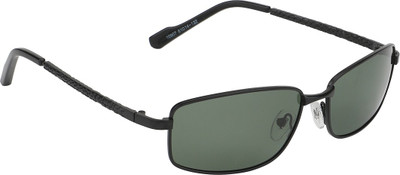 

Scheffer's Rectangular Sunglasses(Green