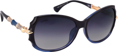 

Verre Over-sized Sunglasses(Blue)