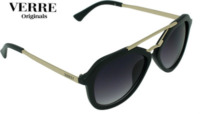 

Verre Oval Sunglasses(Black)