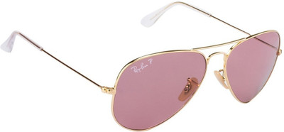 

Ray-Ban Aviator Sunglasses(Pink
