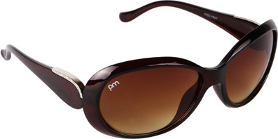 

Pede Milan Cat-eye Sunglasses(Brown