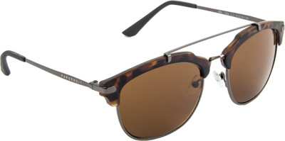 Farenheit Round Sunglasses(Brown)