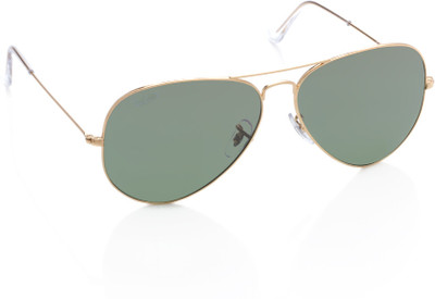 

Ray-Ban Aviator Sunglasses(Green