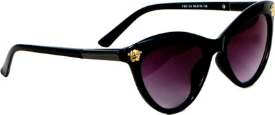 

saifi traders Cat-eye Sunglasses(Black)