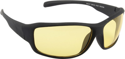 Irayz Sports Sunglasses(For Men & Women, Yellow)