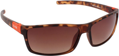 Scavin Wayfarer Sunglasses(Brown)