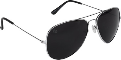 

Opticalskart Aviator Sunglasses(Black