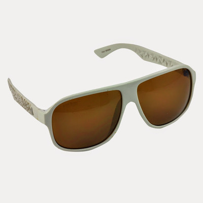 75% OFF on American Club Wayfarer Sunglasses(Brown)