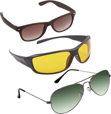 

Blackburn Wayfarer, Aviator, Wrap-around, Oval, Spectacle Sunglasses(For Boys