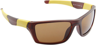 81% OFF on Funky Boys Sports Sunglasses(Brown) 81% OFF on Funky Boys Sports Sunglasses(Brown)