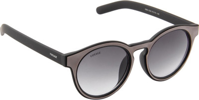 37% OFF on Voyage Round Sunglasses(Brown)