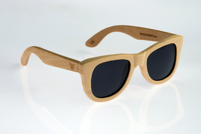 

Wood Works Inc. Wayfarer Sunglasses(Black)