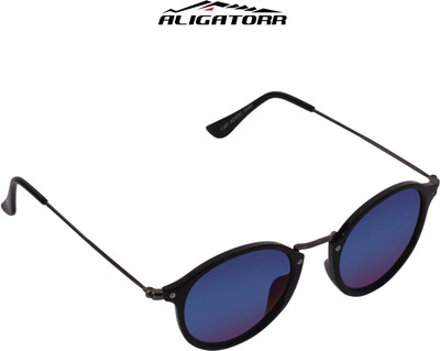 

Aligatorr Oval Sunglasses(Violet