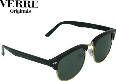 

Verre Clubmaster Sunglasses(Black)