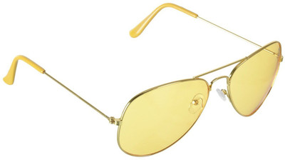 

Hell Blues Aviator Sunglasses(Yellow)