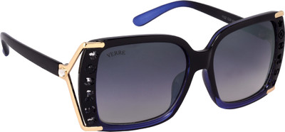 

Verre Over-sized Sunglasses(Black)