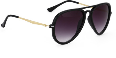 

Royal Son Aviator Sunglasses(Black