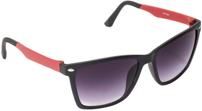61% OFF on VESPL Wayfarer Sunglasses(Black)