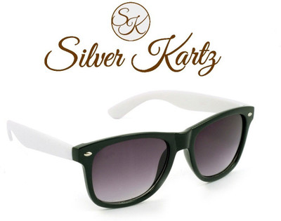 

Silver Kartz Wayfarer Sunglasses(Grey