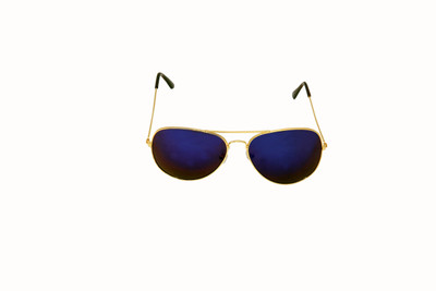 

Verre Aviator Sunglasses(Blue)
