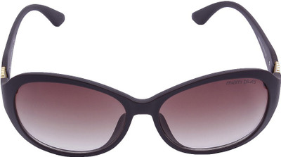 

Miami Blues Oval Sunglasses(Violet