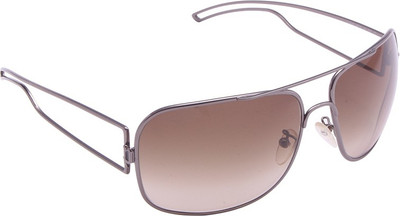 

Police Rectangular Sunglasses(Brown)