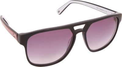 TOMMY HILFIGER Rectangular Sunglasses(For Men, Pink)