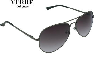 

Verre Aviator Sunglasses(Grey)