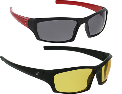 

Vast New Day And Night Vision Driving Plus Summer Special Motorcycle Goggles, Multicolor