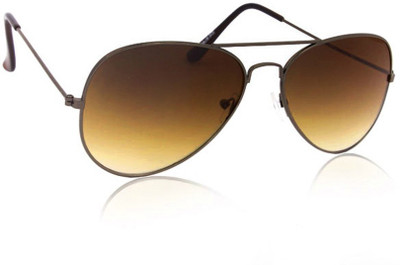 

Silver Kartz Aviator Sunglasses(Multicolor