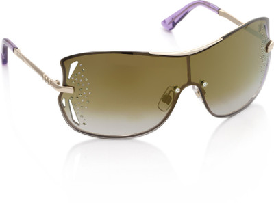 

Swarovski Round Sunglasses(Brown