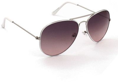 

Just Colours Aviator Sunglasses(Pink