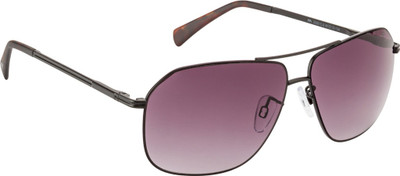 Farenheit Rectangular Sunglasses(Violet)