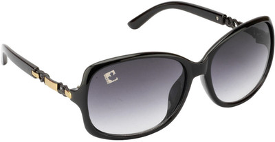 71% OFF on Clark N' Palmer Over-sized Sunglasses(For Women, Grey)