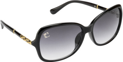 68% OFF on Clark N' Palmer Over-sized Sunglasses(Grey)