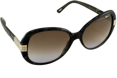 

Chopard Round Sunglasses(Brown)