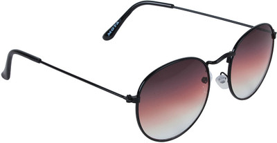 

Camerii Round Sunglasses(Brown