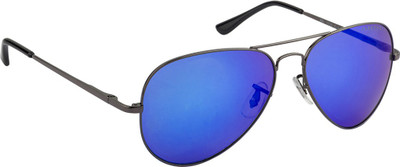 FARENHEIT Aviator Sunglasses(For Men, Brown)