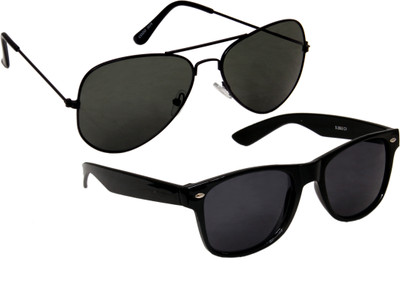 

Verre Aviator, Wayfarer Sunglasses(For Boys)
