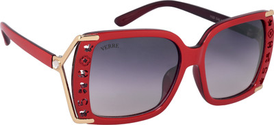 

Verre Over-sized Sunglasses(Black)