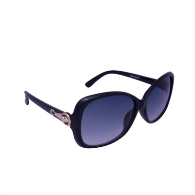 

Beauty & Beast Oval Sunglasses(Black)