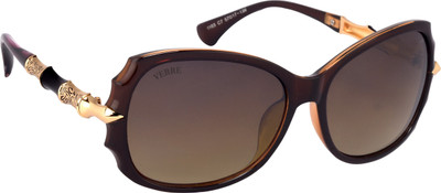 

Verre Over-sized Sunglasses(Brown)